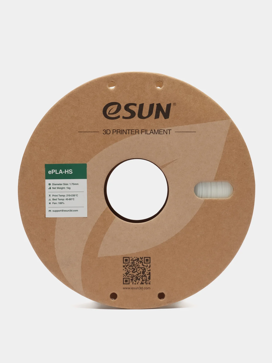 Белый высокоскоростной пластик eSUN PLA-HS High Speed 1kg