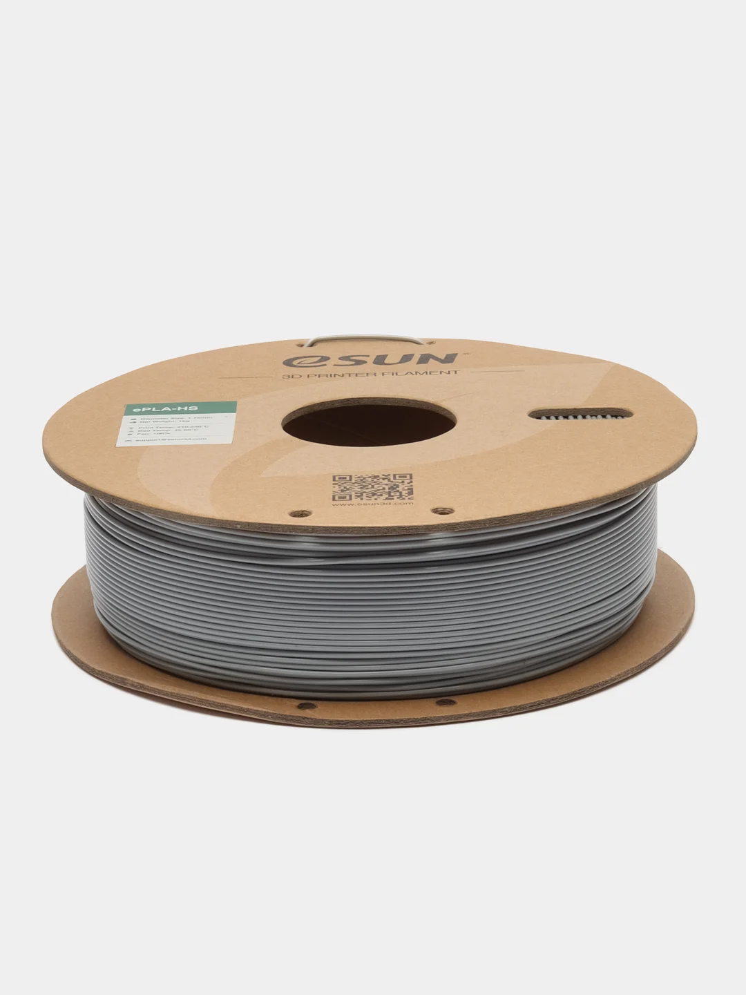 Серый высокоскоростной пластик eSUN PLA-HS High Speed 1kg