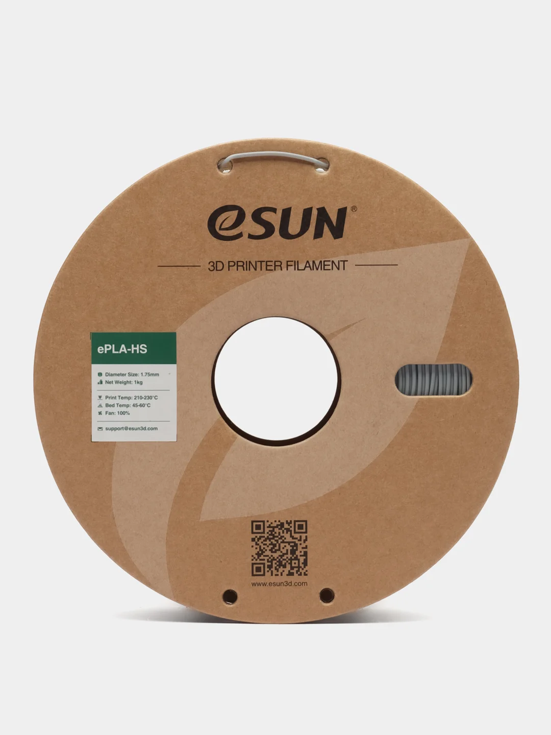 Серый высокоскоростной пластик eSUN PLA-HS High Speed 1kg