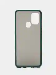 Зеленый чехол для Samsung A21S матовый