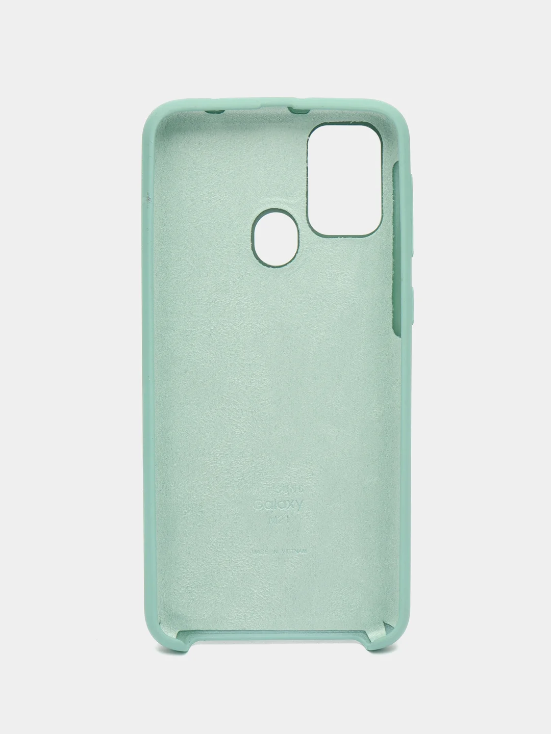 Бирюзовый чехол для Samsung M21 силиконовый (Silicone Case)