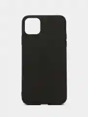 Черный чехол для IPhone 11 Pro Max с нейлоновой (тканевой) вставкой