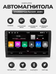 Прозрачный магнитола 2 DIN на Android, экран 7"/ 9"/ 10,1", Bluetooth, USB