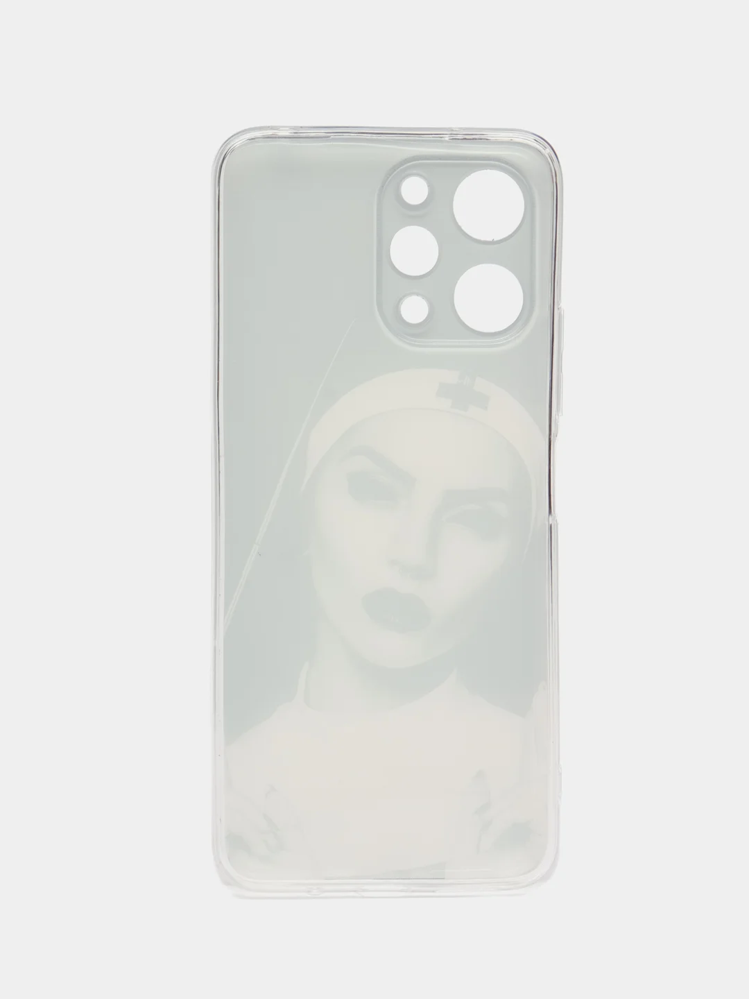 Бронзовый силиконовый чехол на Xiaomi Redmi 12 (Редми 12), прозрачный, с рисунком, защита камеры