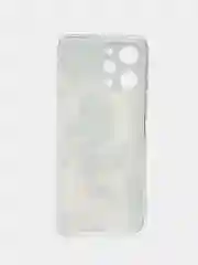 Песочный хаки силиконовый чехол на Xiaomi Redmi 12 (Редми 12), прозрачный, с рисунком, защита камеры