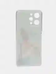 Тёмно-коричневый силиконовый чехол на Xiaomi Redmi 12 (Редми 12), прозрачный, с рисунком, защита камеры