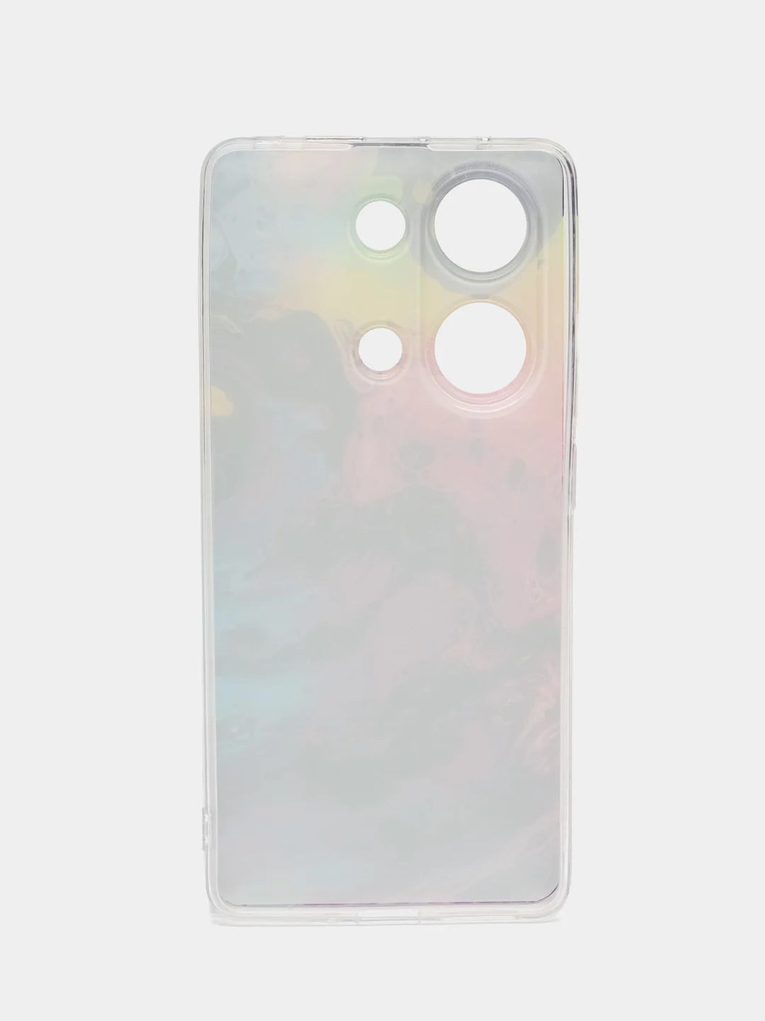 Пурпурный чехол на Xiaomi Redmi Note 13 Pro 4G/Poco M6 Pro 4G, прозрачный, с рисунком, защита камеры