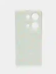 Светло-оранжевый чехол на Xiaomi Redmi Note 13 Pro 4G/Poco M6 Pro 4G, прозрачный, с рисунком, защита камеры
