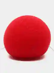 Нос клоуна, на резинке, цвет красный