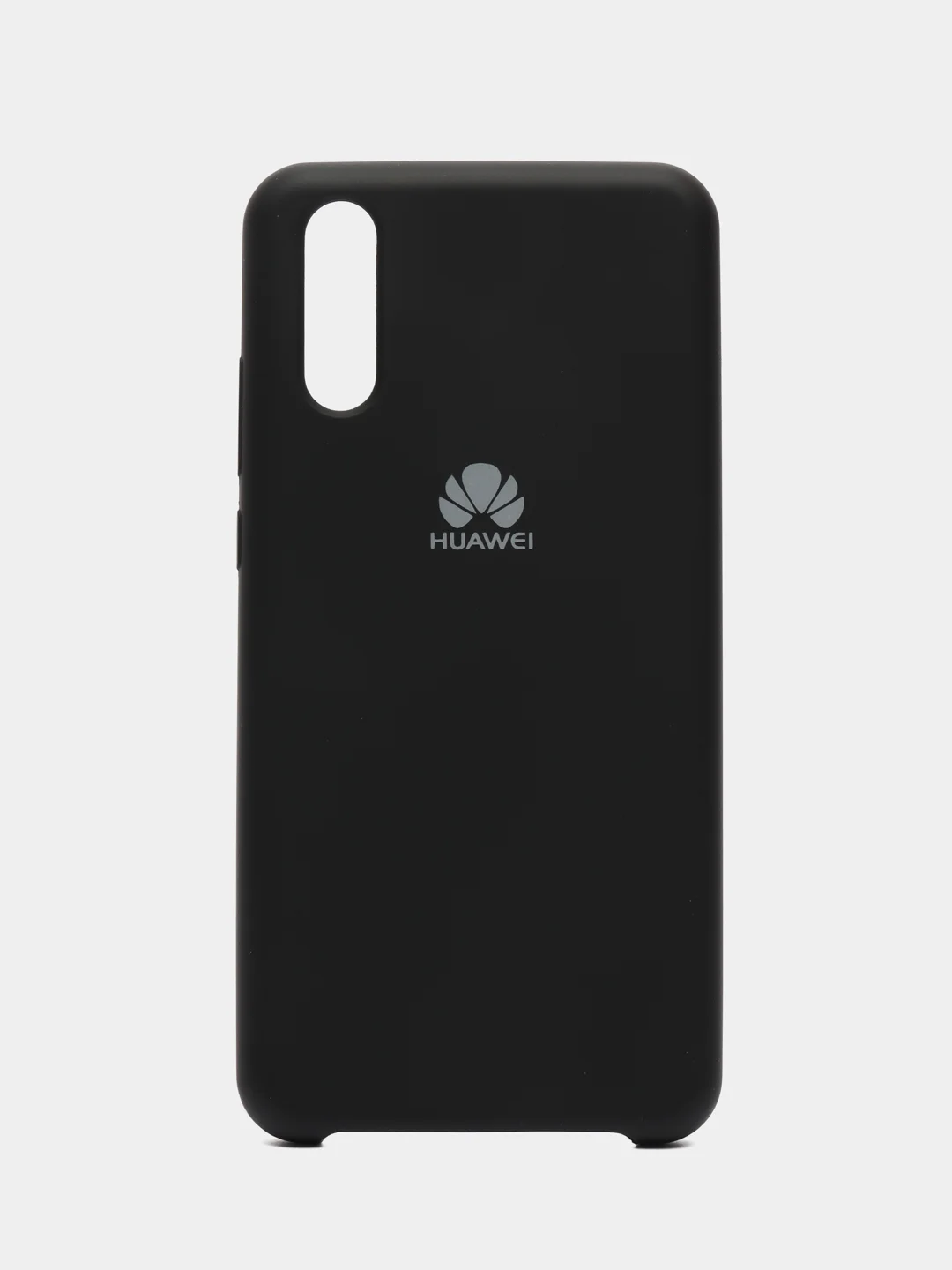 Черный чехол Silicone Case для Huawei P20