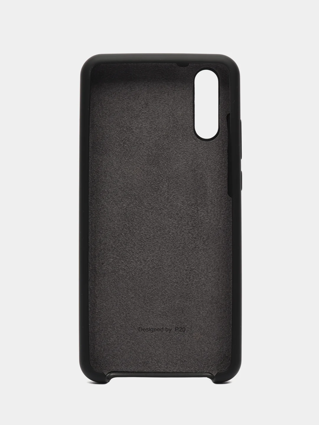 Черный чехол Silicone Case для Huawei P20
