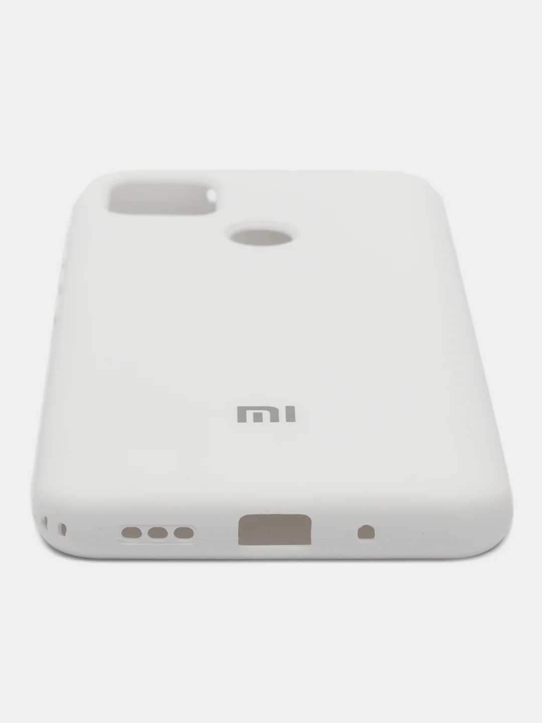 Белый чехол Silicone Case для Xiaomi Redmi 9C