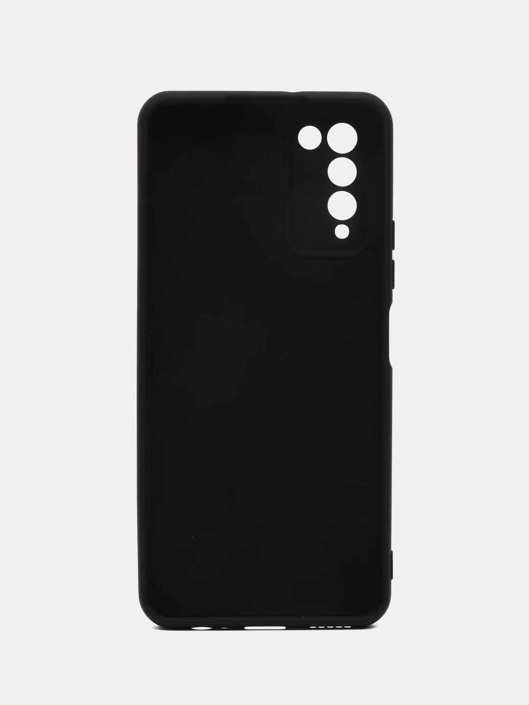 Черный чехол Silicone Case для Honor 10X Lite