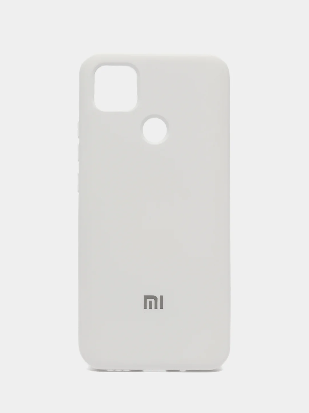 Белый чехол Silicone Case для Xiaomi Redmi 9C