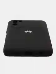 Черный чехол Silicone Case для Honor 10X Lite