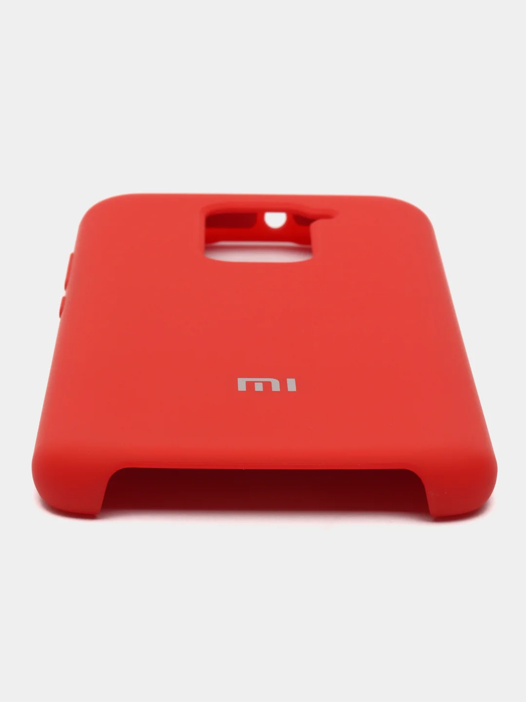 Красный чехол Silicone Case для Xiaomi Redmi Note 9