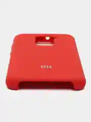 Красный чехол Silicone Case для Xiaomi Redmi Note 9
