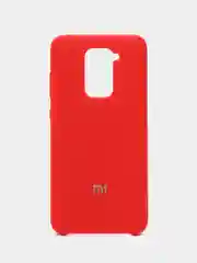 Красный чехол Silicone Case для Xiaomi Redmi Note 9