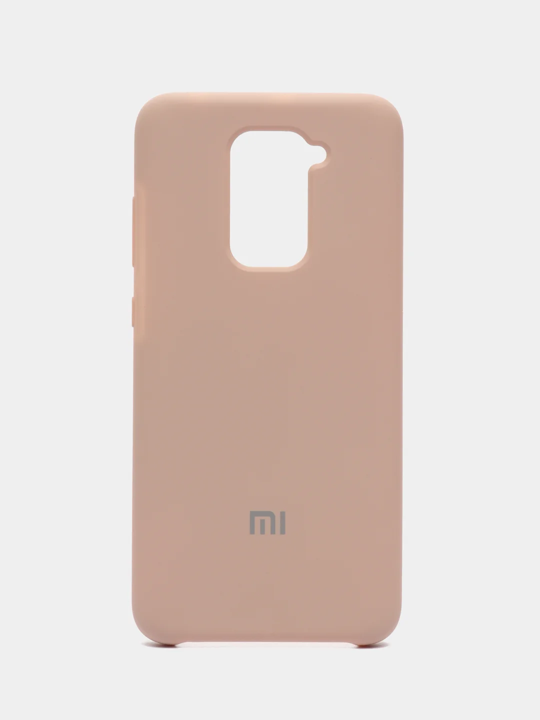 Пудровый чехол Silicone Case для Xiaomi Redmi Note 9