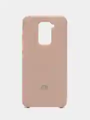 Пудровый чехол Silicone Case для Xiaomi Redmi Note 9