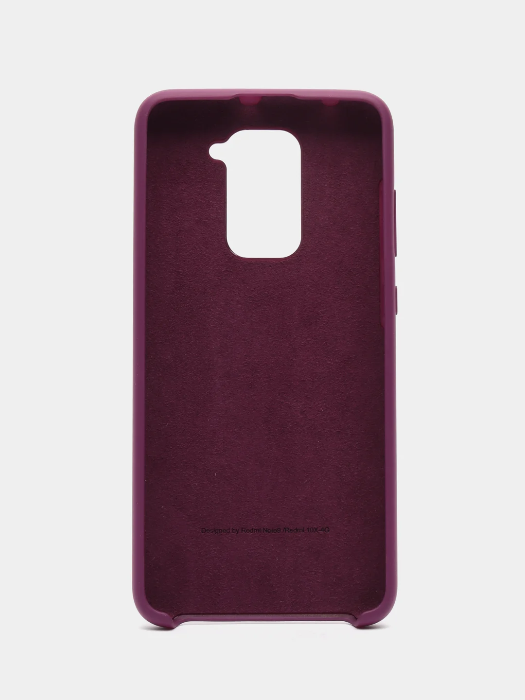 Пурпурный чехол Silicone Case для Xiaomi Redmi Note 9