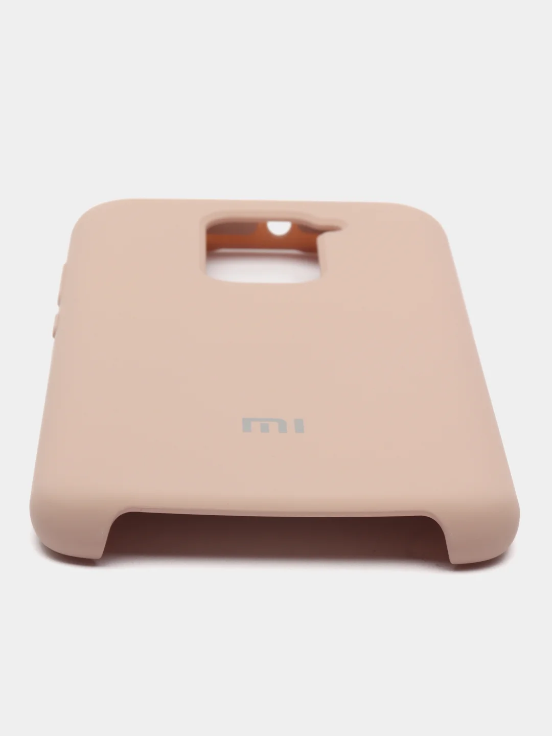 Пудровый чехол Silicone Case для Xiaomi Redmi Note 9