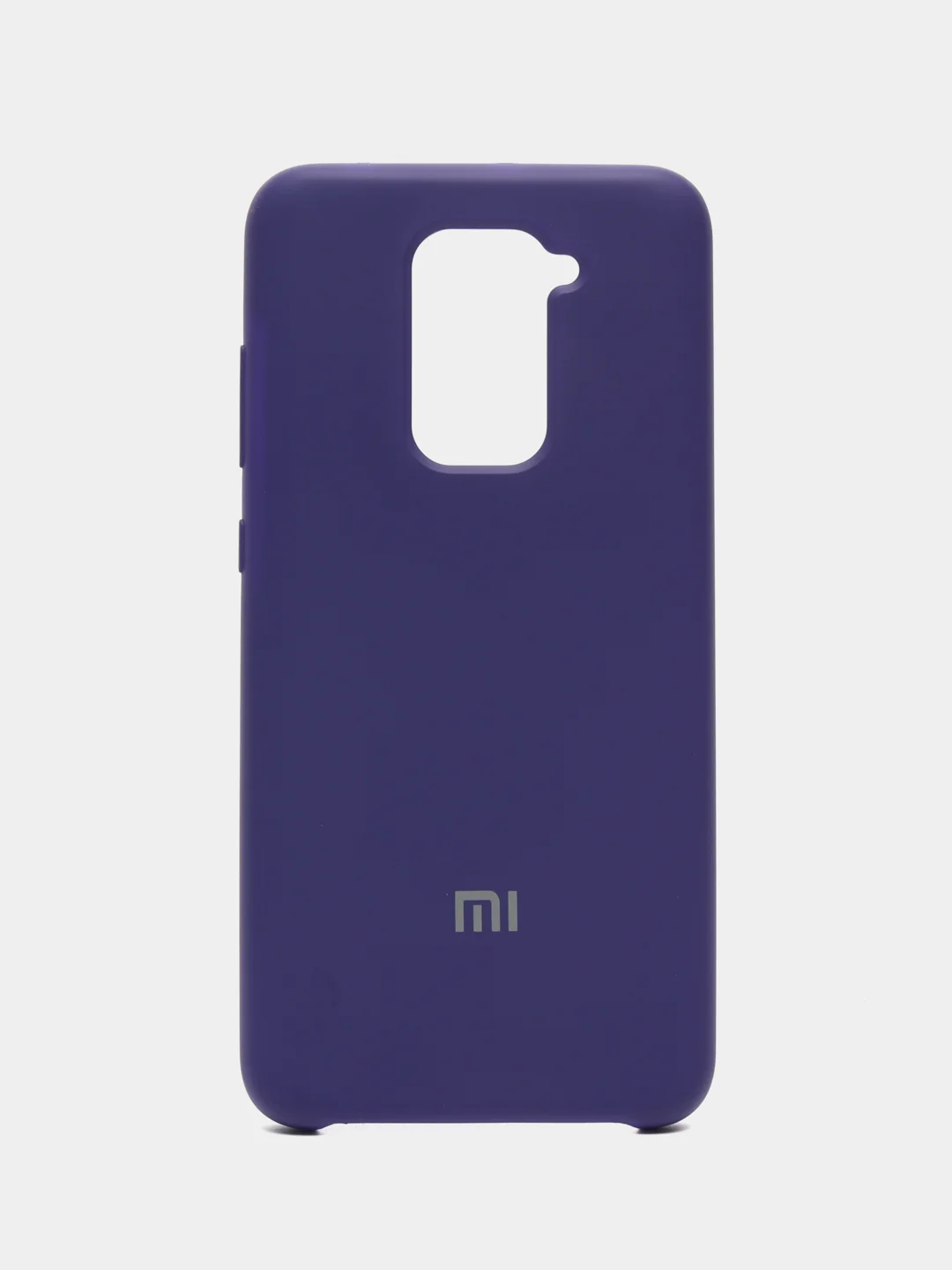 Фиолетовый чехол Silicone Case для Xiaomi Redmi Note 9