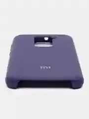 Фиолетовый чехол Silicone Case для Xiaomi Redmi Note 9