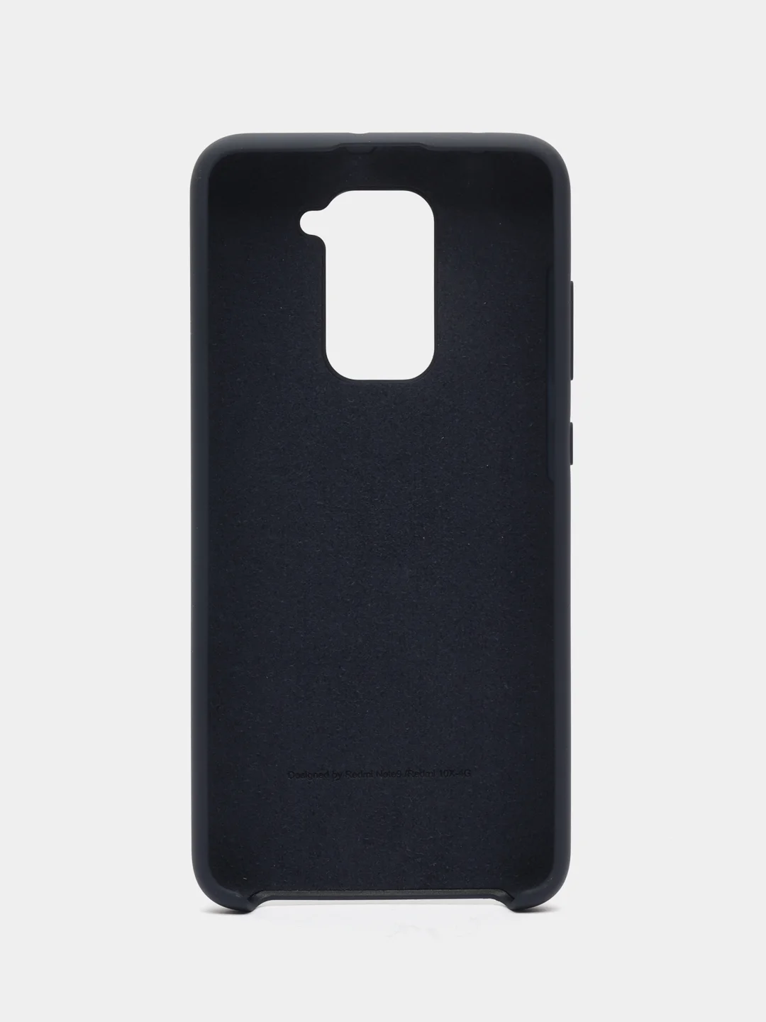 Темно-синий чехол Silicone Case для Xiaomi Redmi Note 9
