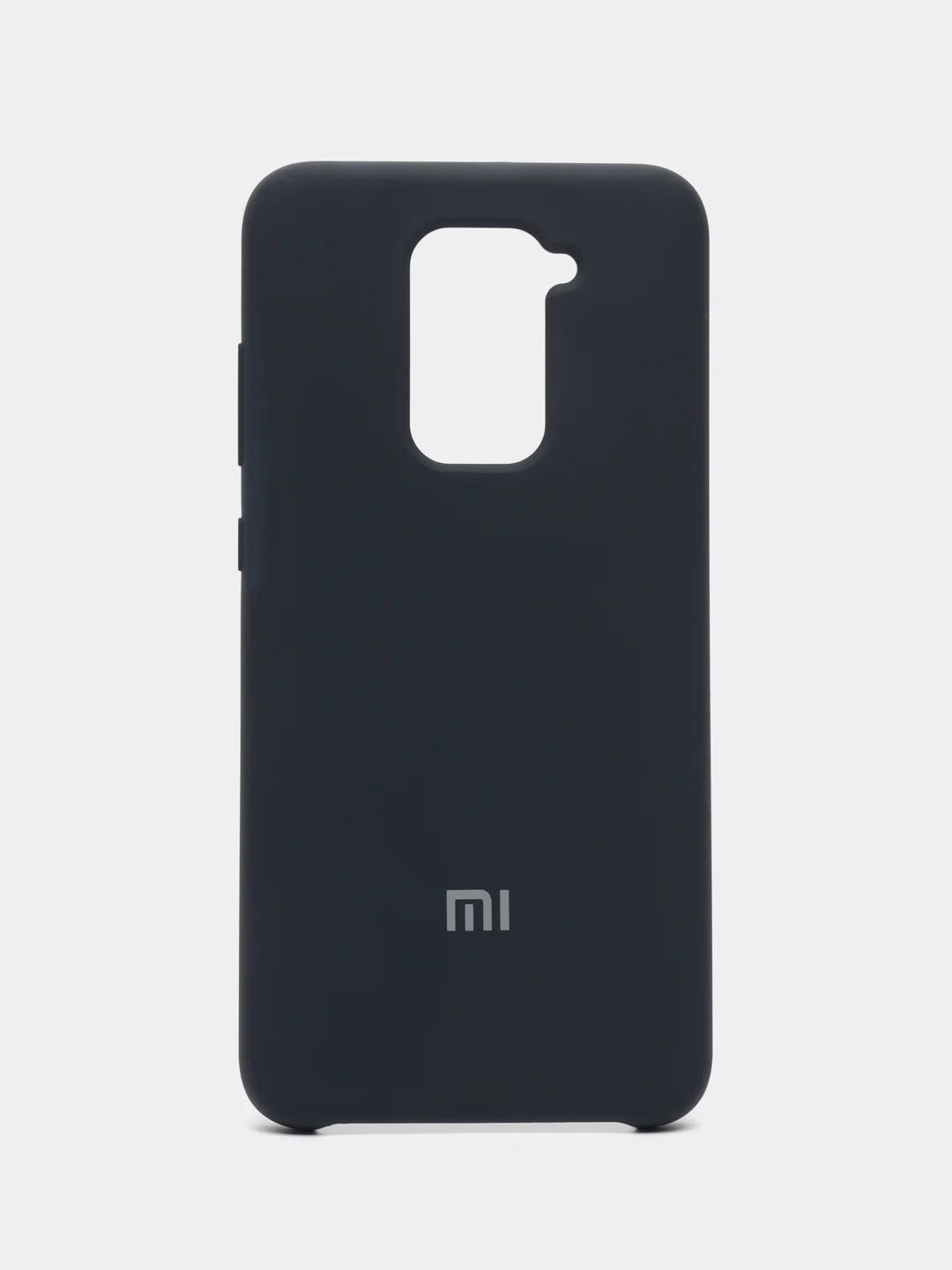 Темно-синий чехол Silicone Case для Xiaomi Redmi Note 9