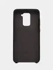 Черный чехол Silicone Case для Xiaomi Redmi Note 9