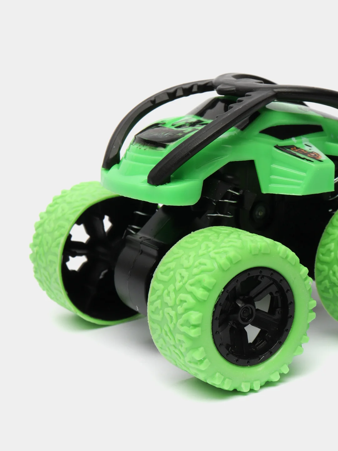Зеленый машинка инерционная 4x4 Перевёртыш