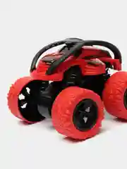 Красный машинка инерционная 4x4 Перевёртыш