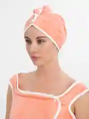 Манго набор банный халат женский для сауны,бассейна,спортзала, килт и чалма-полотенце