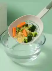 Зелёный хаки шумовка, дуршлаг, сито для кухни