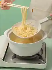 Зелёный хаки шумовка, дуршлаг, сито для кухни