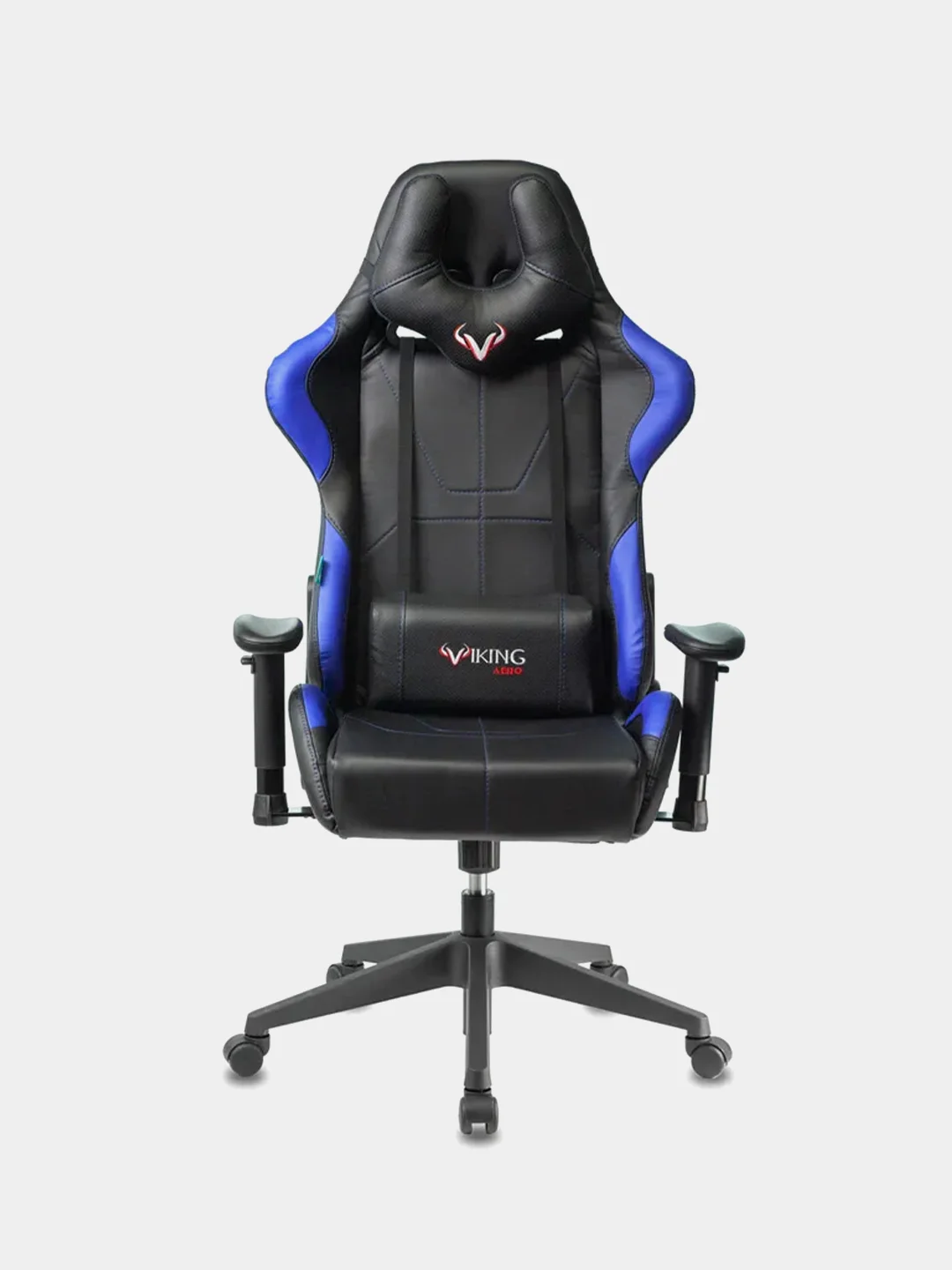 Синий компьютерное игровое геймерское кресло Zombie  VIKING 5 AERO