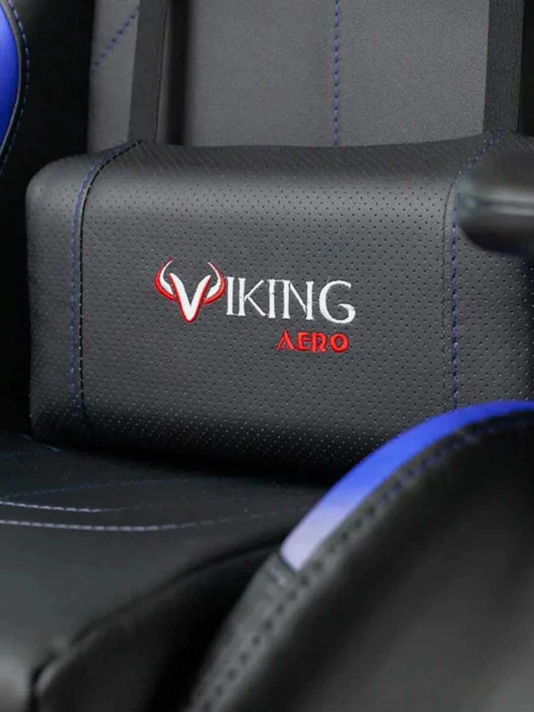 Синий компьютерное игровое геймерское кресло Zombie  VIKING 5 AERO