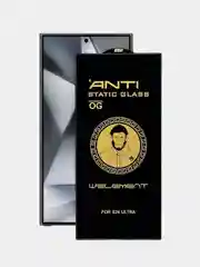 Черный защитное стекло Anti-Static Samsung Galaxy S24 Ultra / Самсунг Галакси С24 Ультра