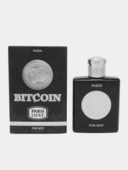 BITCOIN INTENSE PERFUME (РФ) черный (Т/В, БИТКОИН двойной парфюм, муж, 100 мл)