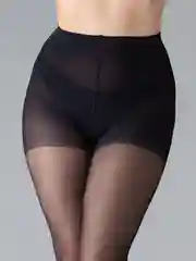 Карамельный колготки женские Giulia POSITIVE FIT 40 COMFORT больших размеров
