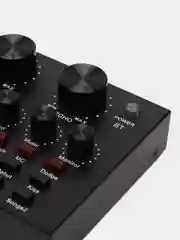 Внешняя звуковая карта V8 для микрофона, USB гарнитура блок, профессиональная аудиокарта