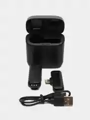 Беспроводной петличный микрофон, разъем 3.5 mm, Lightning, Type-C, для телефона, камеры