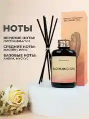 Черный ароматический диффузор для дома, наполнитель, 100 мл, 5 палочек из фиброволокна