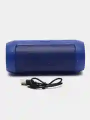Синий беспроводная портативная колонка Bluetooth Charge Mini Plus, наклейки JBL, музыкальная