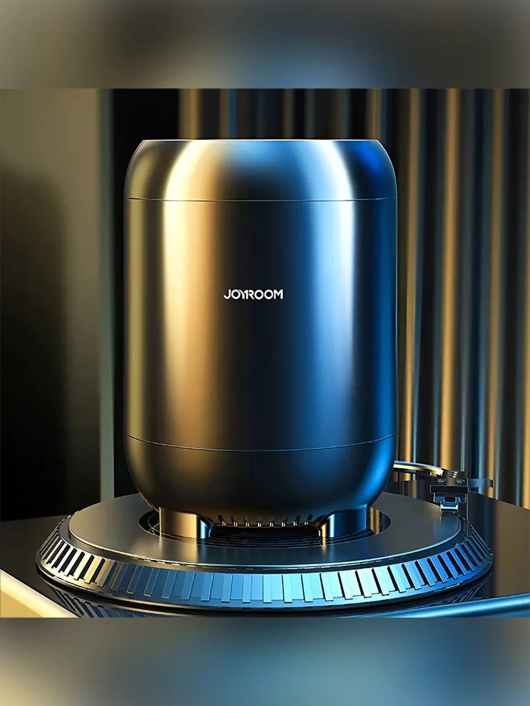 Черный беспроводная bluetooth колонка JoyRoom MG-S01 Black