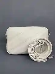 Молочный сумка baro из натуральной кожи женская