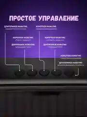 Беспроводная караоке система для дома с двумя беспроводными микрофонами, bluetooth колонка
