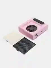 Прозрачный вытяжка пылесос для маникюра 80W,  многоразовый фильтр