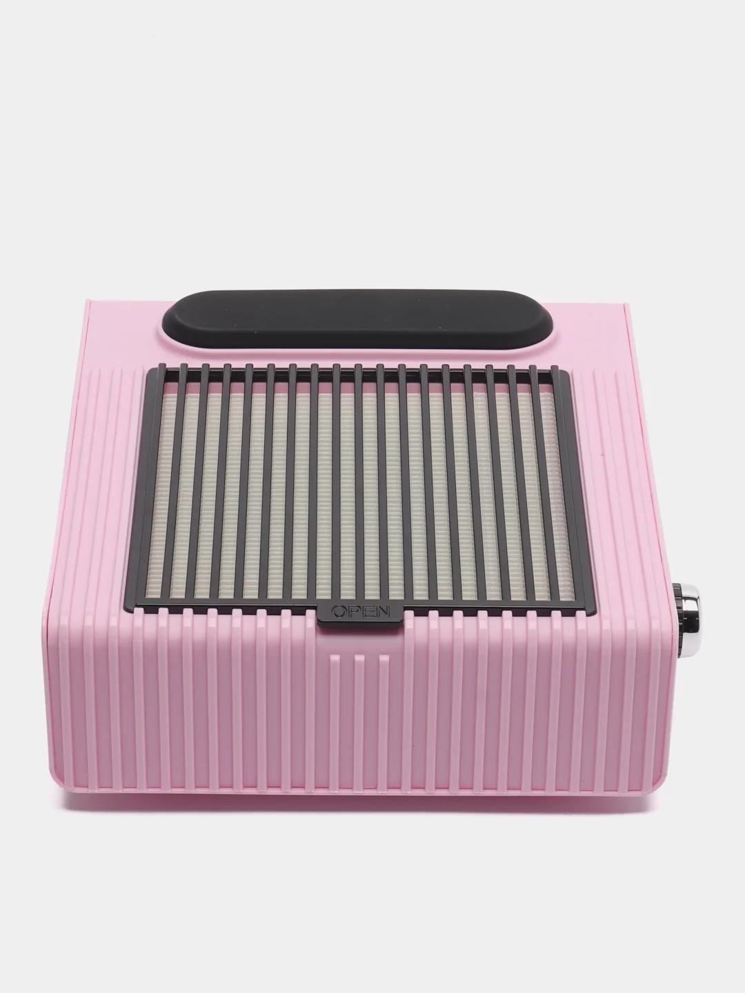 Розовый вытяжка пылесос для маникюра 80W,  многоразовый фильтр